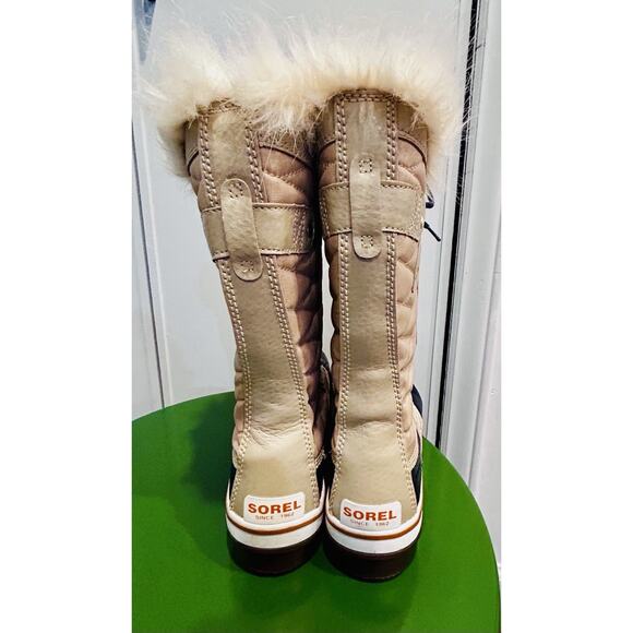 Sorel Tofino II Canvas Curry Fawn Women Tall Snow Boot Waterproof Size 7.5‎ - Picture 8 of 14